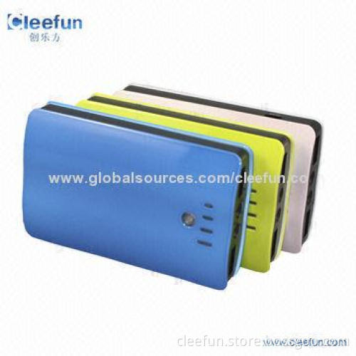 2014 Newest 5,200mAh External Portable Power Bank for Smart Mobile Phones